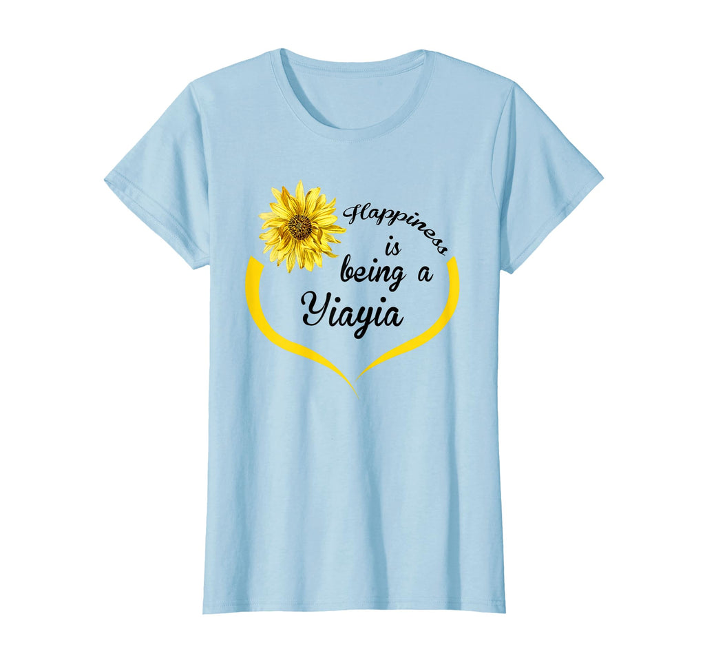 Yiayia Happiness Is Being Yiayia T-Shirt - Novelty Apparel Men Women - T-Shirt, Sweatshirt, Hoodie