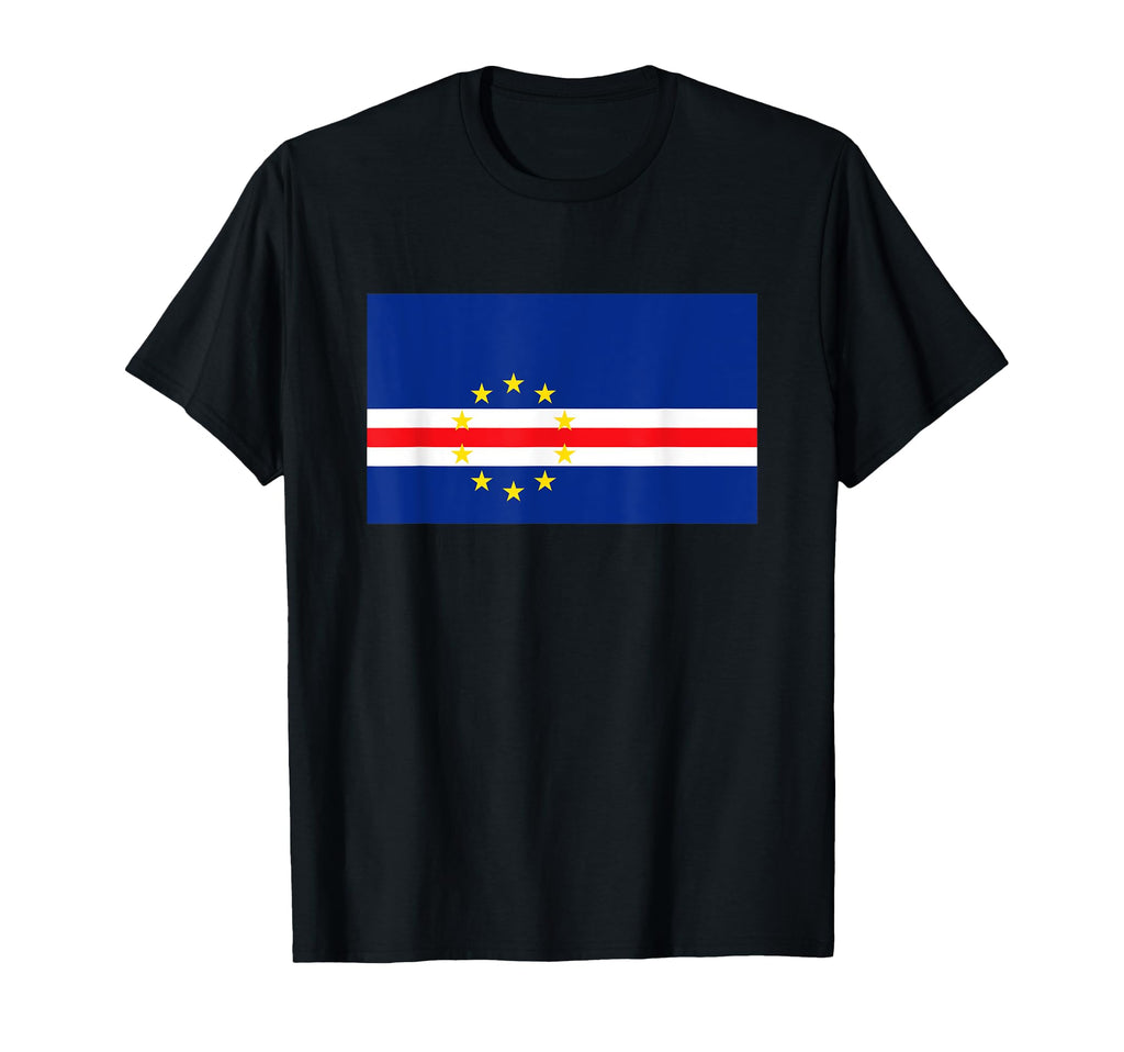 Cape Verde Flag Soccer Football Fan T-Shirt - Unique Graphic Unisex - T-Shirt, Sweatshirt, Hoodie