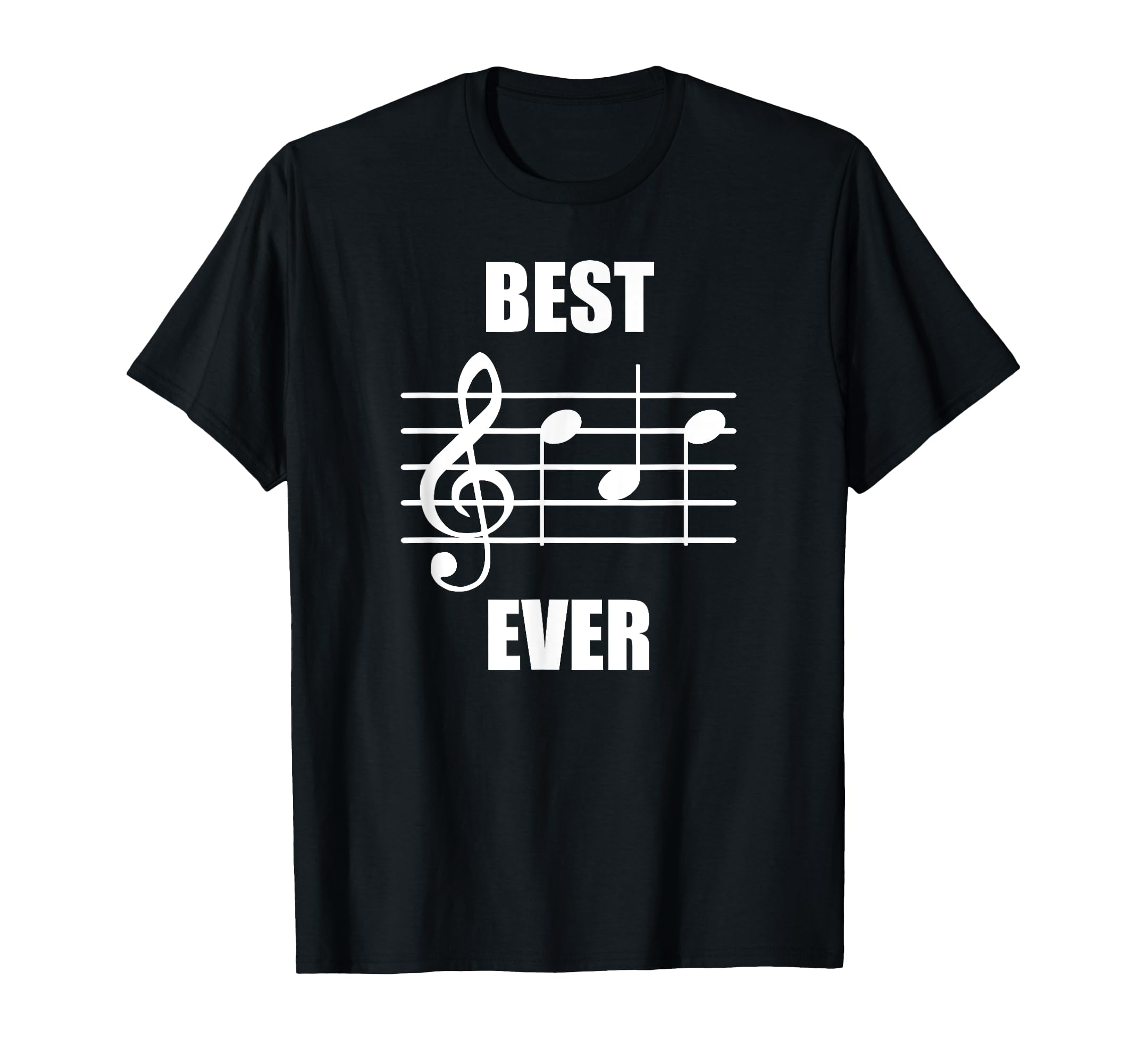 Best Dad Ever Treble Clef Musician Funny T-Shirt - Streetwear Style Unisex - T-Shirt, Sweatshirt, Hoodie