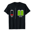 Funny Tired Dad Low Battery Dad T-Shirt - Streetwear Style for Adults - T-Shirt, Sweatshirt, Hoodie
