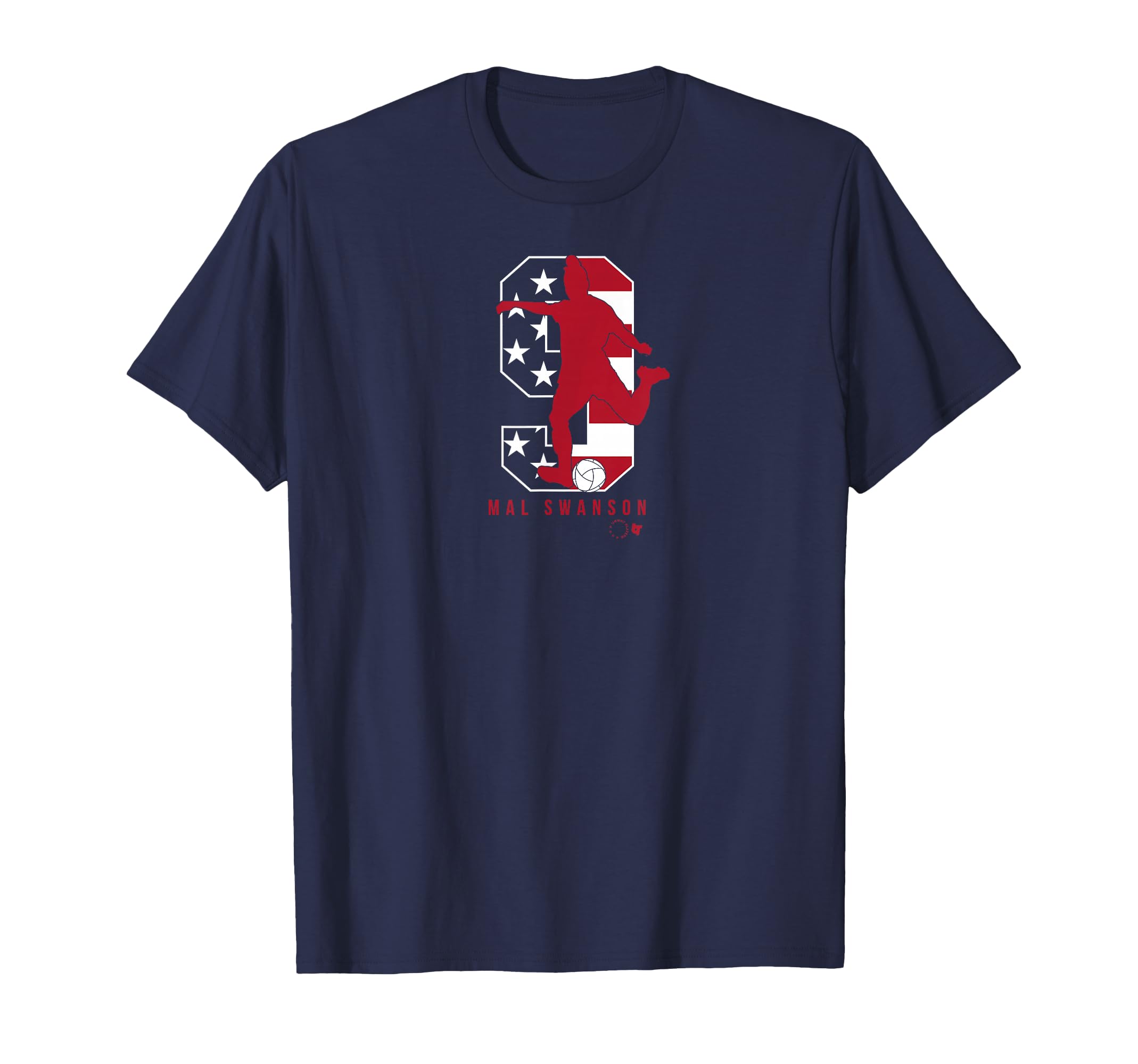 Mal Swanson 9 Uswnt Players T-Shirt - Fun Novelty Design for Adults - T-Shirt, Sweatshirt, Hoodie