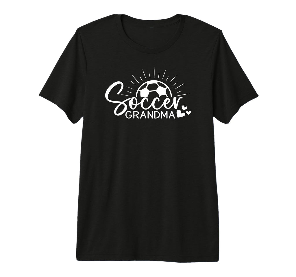 Soccer Grandma Tri Blend T-Shirt - Trendy Graphic Unisex - T-Shirt, Sweatshirt, Hoodie