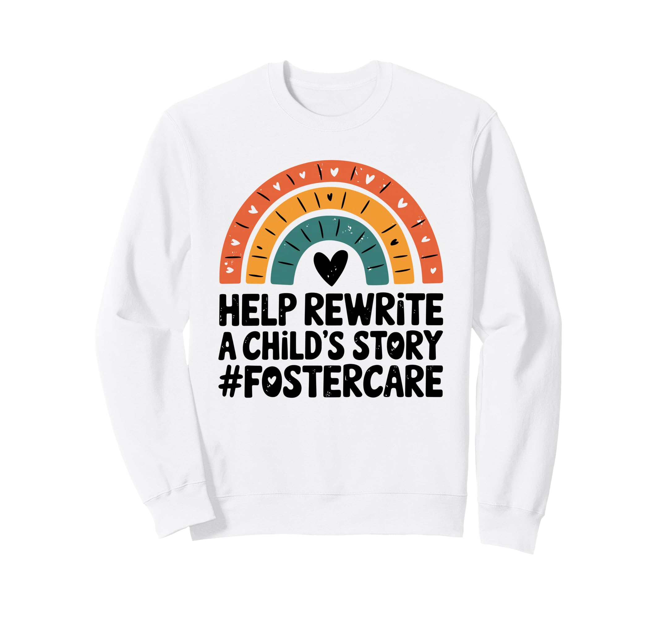 Foster Care Foster Parents Foster Mom Sweatshirt - Graphic Print Men Women - T-Shirt, Sweatshirt, Hoodie