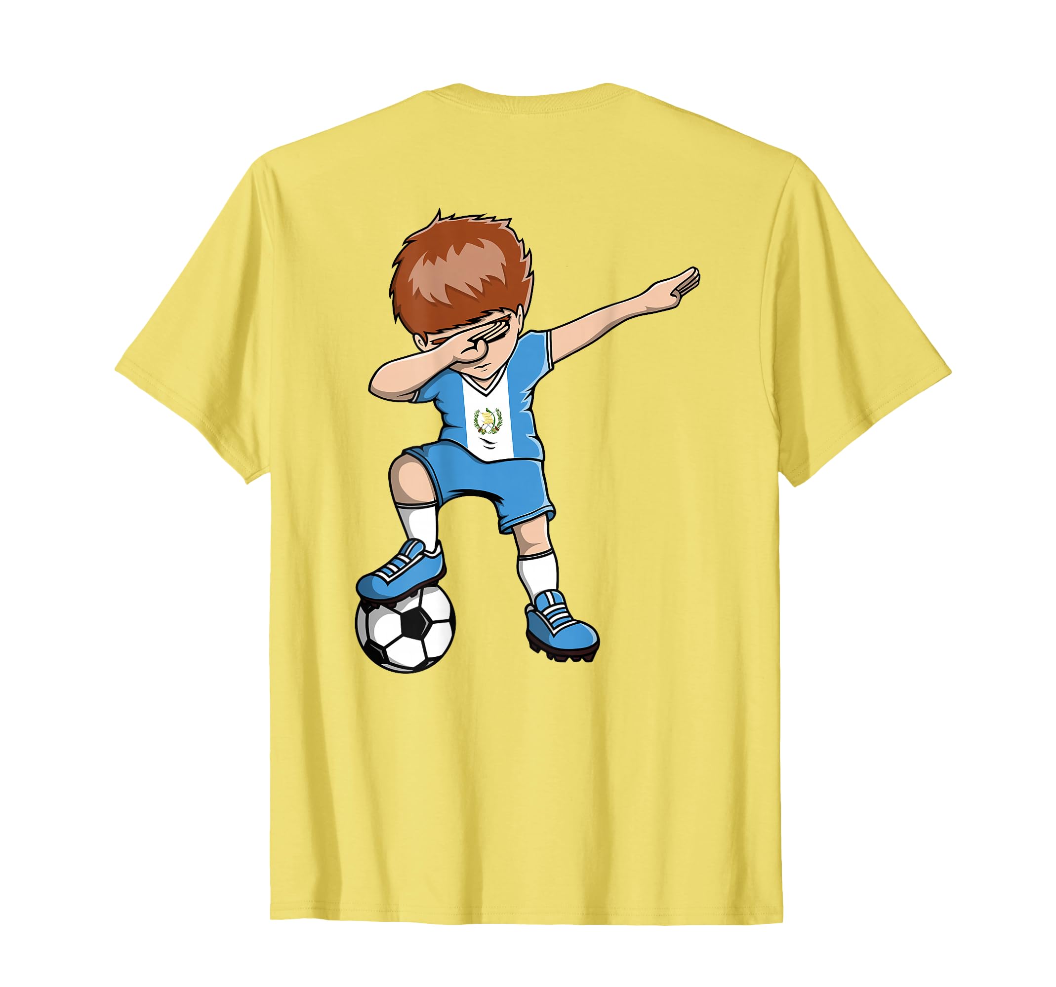 Dabbing Soccer Guatemala Jersey T-Shirt - Fun Novelty Design Men Women - T-Shirt, Sweatshirt, Hoodie