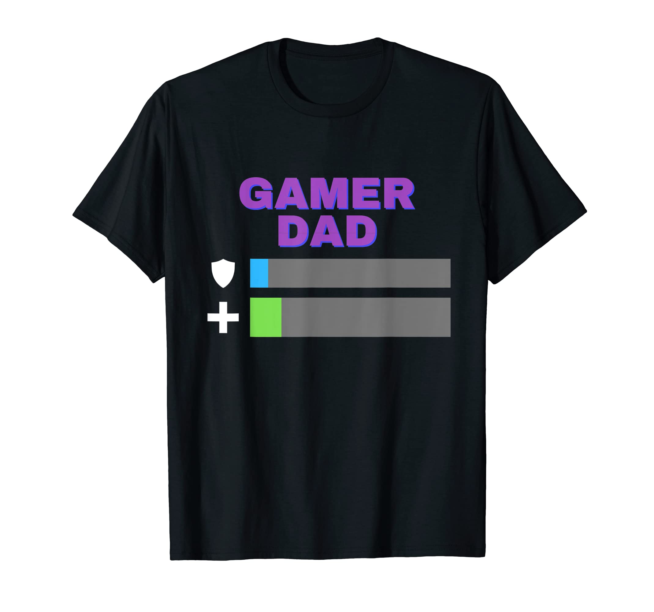 Gamer Dad Low Health Gamer Dad T-Shirt - Streetwear Style Men Women - T-Shirt, Sweatshirt, Hoodie