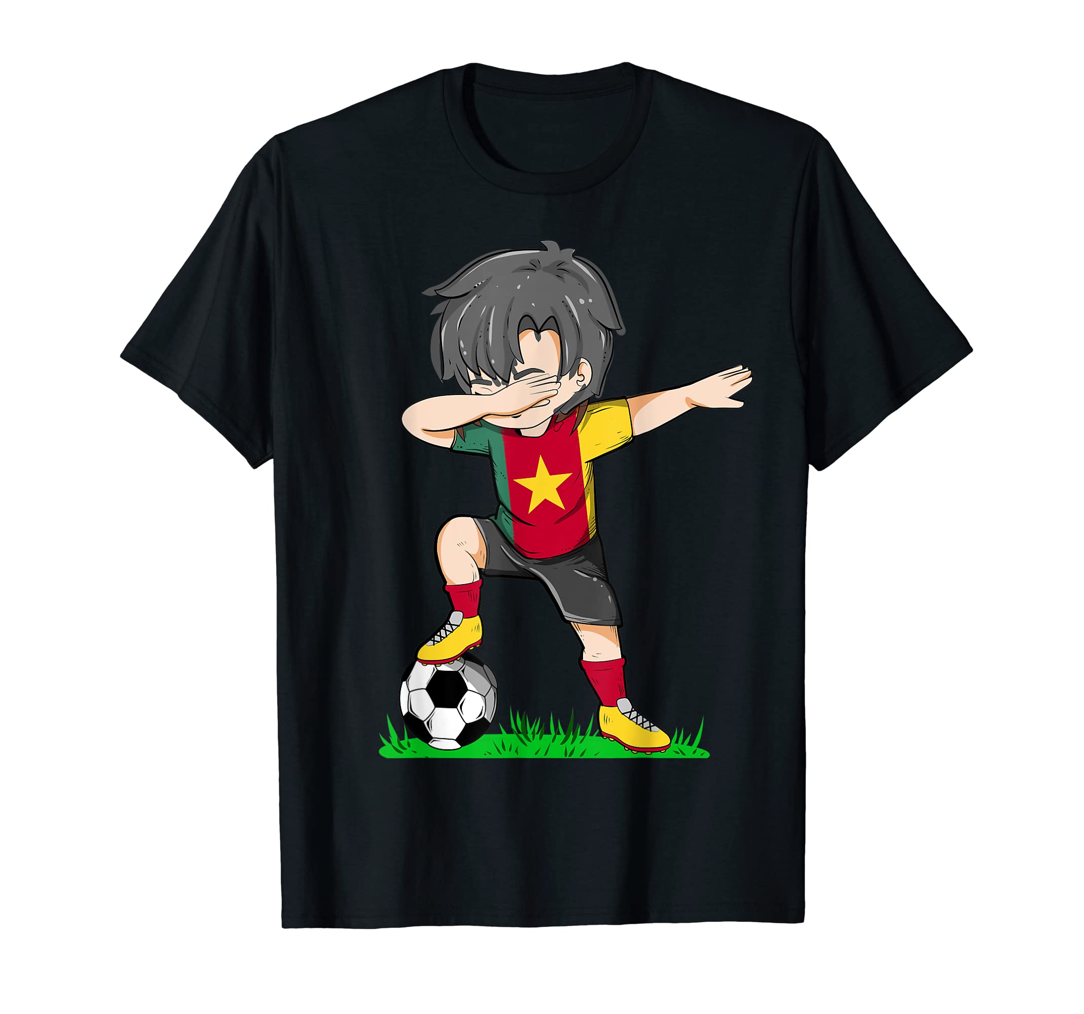 Soccer Cameroon Jersey Cameroon Flag T-Shirt - Streetwear Style Unisex - T-Shirt, Sweatshirt, Hoodie