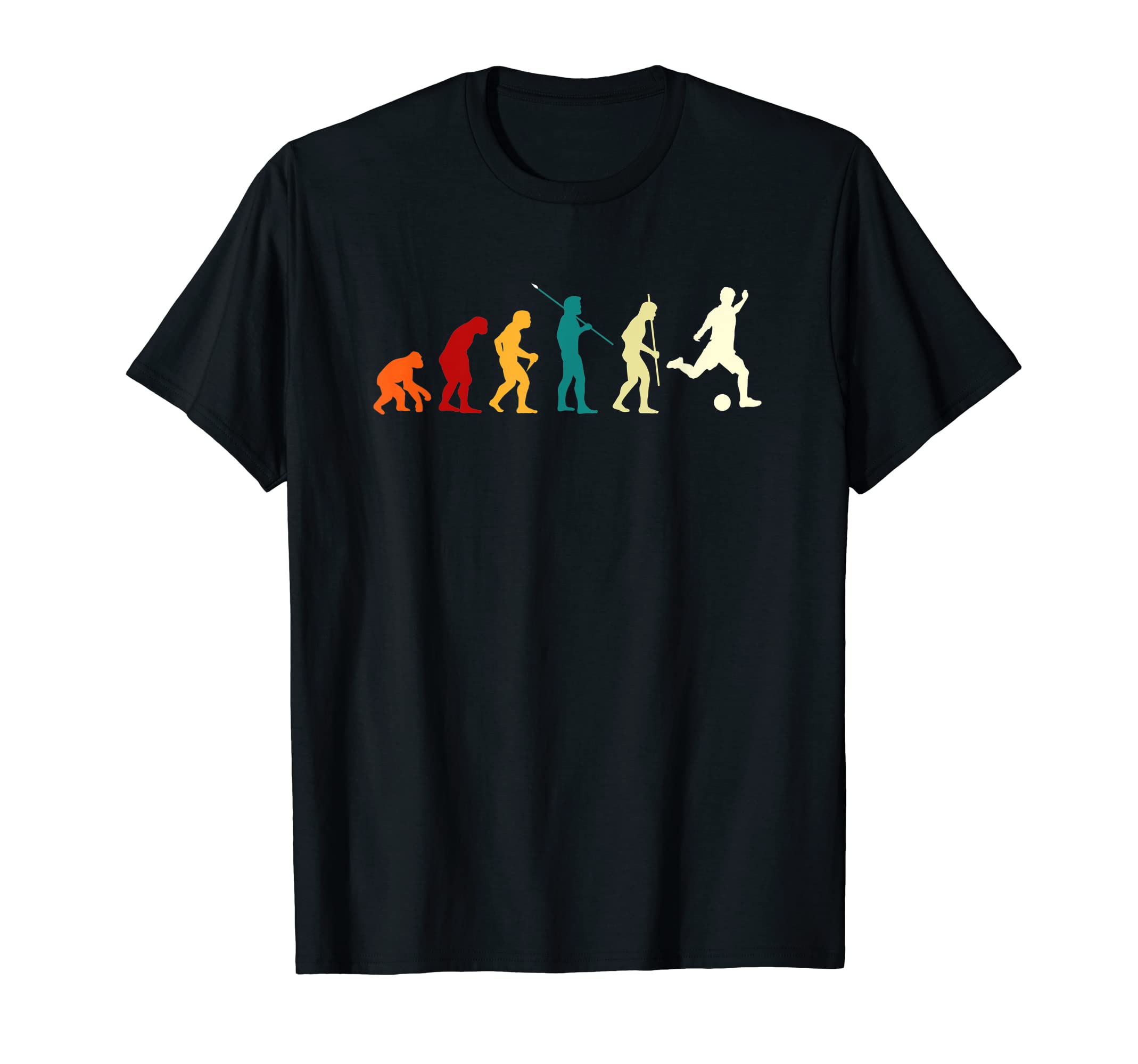 Funny Soccer Evolution Soccer Player T-Shirt - Graphic Print Men Women - T-Shirt, Sweatshirt, Hoodie