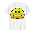 70S 80S Sunset Groovy Happy Yellow T-Shirt - Novelty Apparel for Adults - T-Shirt, Sweatshirt, Hoodie