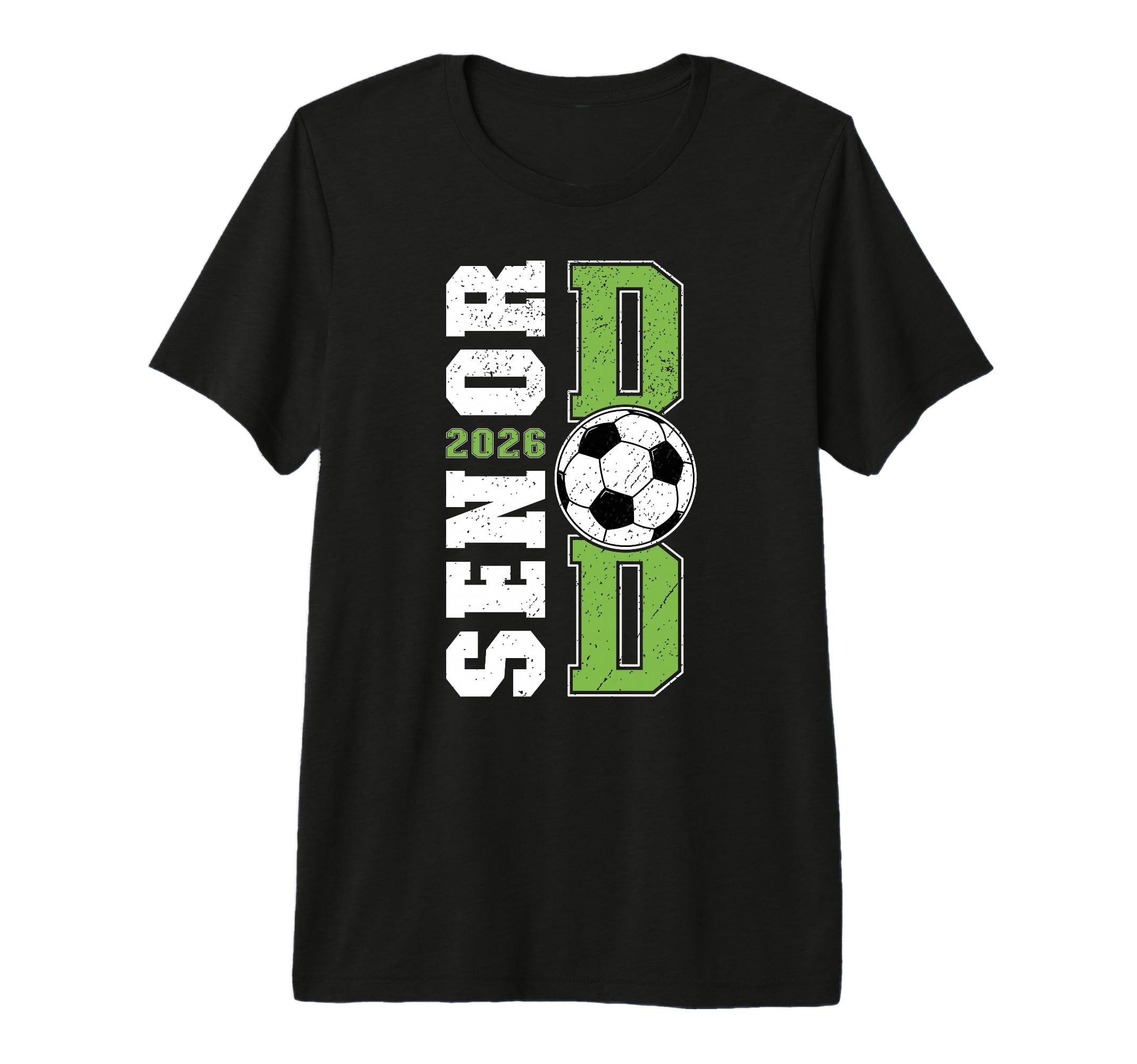 Mens Soccer Senior Dad Senior T-Shirt - Aesthetic Graphic for Adults - T-Shirt, Sweatshirt, Hoodie