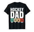 Funny Hockey Dad Proud Father Game T-Shirt - Aesthetic Graphic Men Women - T-Shirt, Sweatshirt, Hoodie