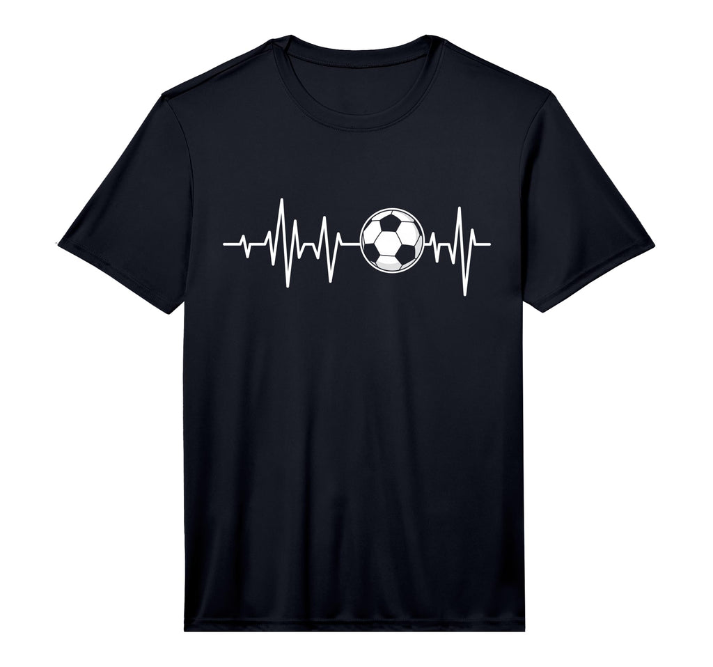 Soccer Heartbeat Soccer Lover Soccer T-Shirt - Unique Graphic Unisex - T-Shirt, Sweatshirt, Hoodie