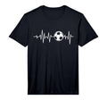 Soccer Heartbeat Soccer Lover Soccer T-Shirt - Unique Graphic Unisex - T-Shirt, Sweatshirt, Hoodie