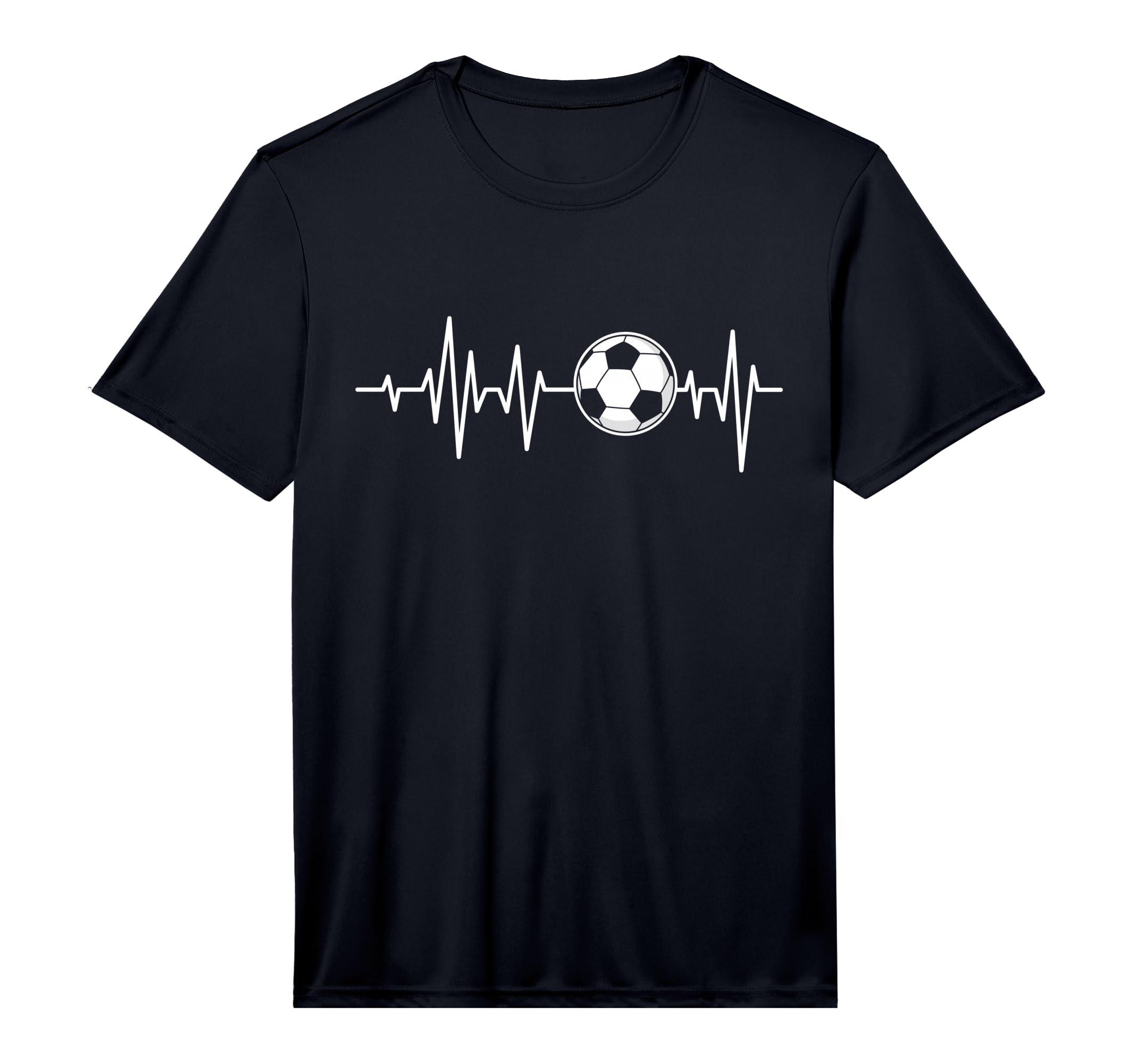Soccer Heartbeat Soccer Lover Soccer T-Shirt - Unique Graphic Unisex - T-Shirt, Sweatshirt, Hoodie
