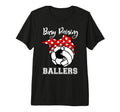 Busy Raising Ballers Funny Soccer T-Shirt - Aesthetic Graphic Unisex - T-Shirt, Sweatshirt, Hoodie
