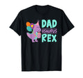 Dad Dinosaur Family Matching Birthday Day T-Shirt - Graphic Print Unisex - T-Shirt, Sweatshirt, Hoodie