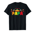 Mexican Birthday Party Theme Papa T-Shirt - Novelty Apparel for Adults - T-Shirt, Sweatshirt, Hoodie