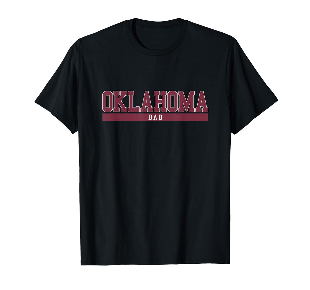 Mens Oklahoma Dad T-Shirt - Unique Graphic Unisex - T-Shirt, Sweatshirt, Hoodie