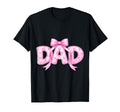Dad Birthday Coquette Bow Party T-Shirt - Aesthetic Graphic for Adults - T-Shirt, Sweatshirt, Hoodie