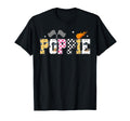 Poppie Pit Crew Racing Car Birthday T-Shirt - Graphic Print Men Women - T-Shirt, Sweatshirt, Hoodie