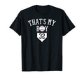 32 Thats My Baseball Number Baseball T-Shirt - Unique Graphic Men Women - T-Shirt, Sweatshirt, Hoodie