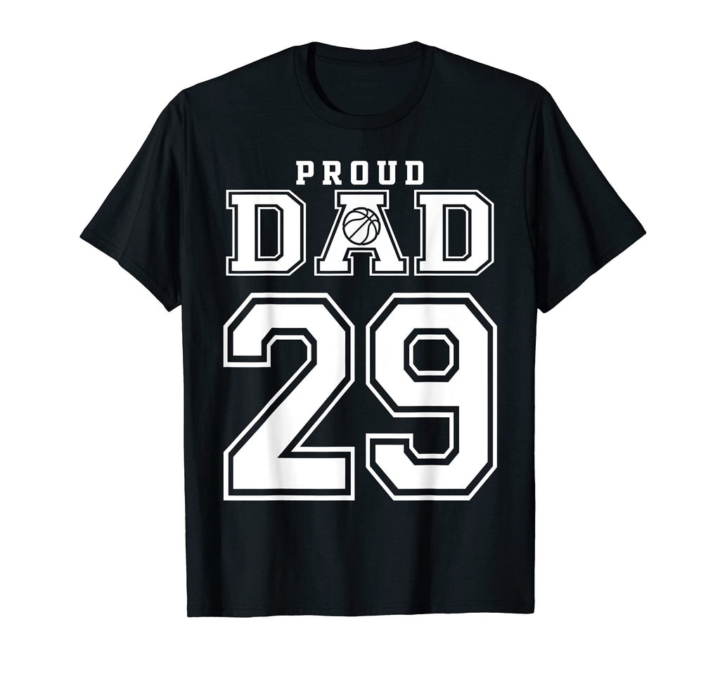 Number 29 Custom Proud Basketball T-Shirt - Custom Art Print for Adults - T-Shirt, Sweatshirt, Hoodie