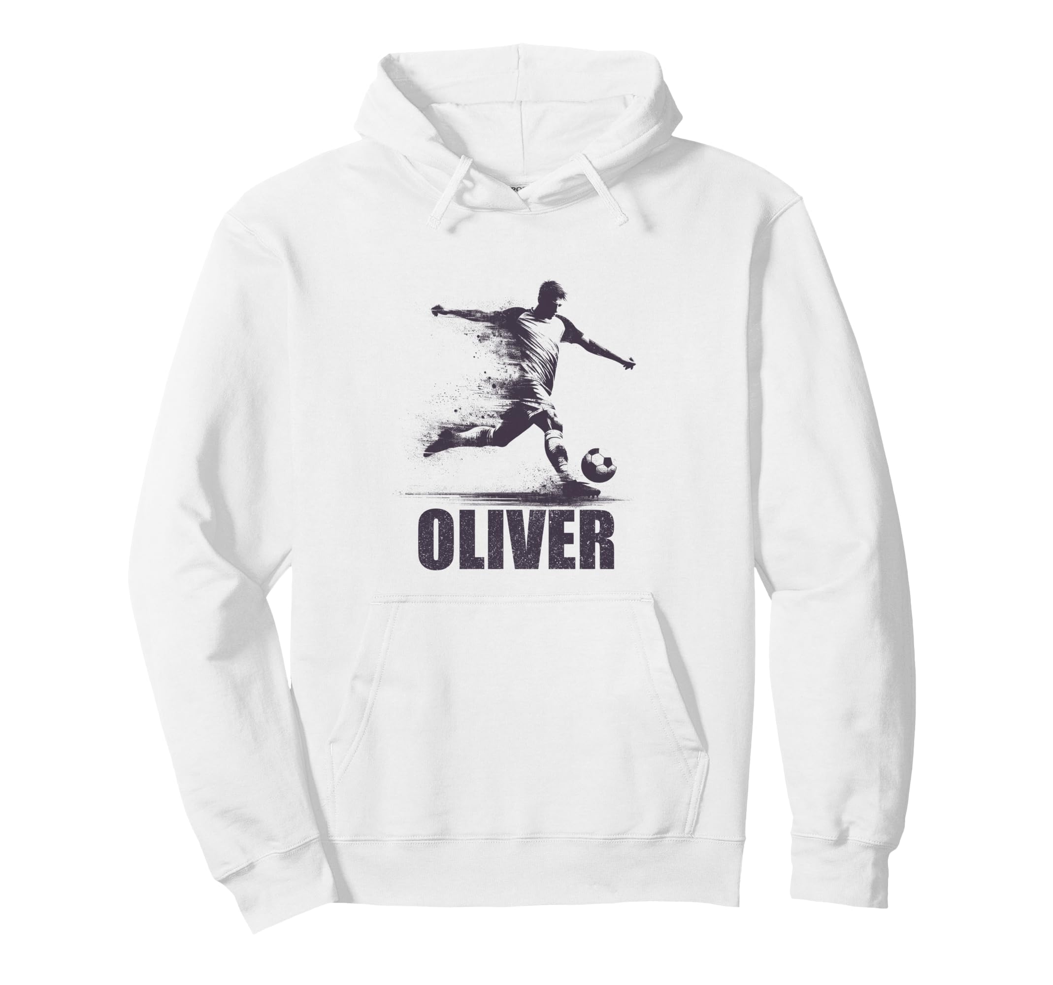 Oliver Soccer Personalized First Name Oliver Hoodie - Trendy Graphic Unisex - T-Shirt, Sweatshirt, Hoodie