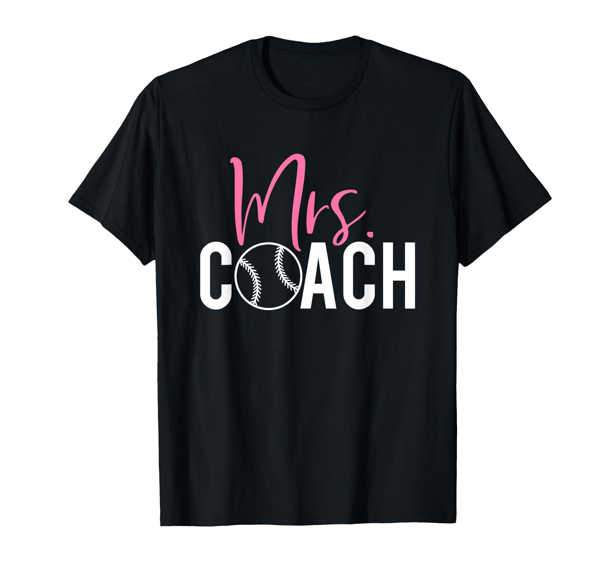 Mrs Baseball Coach Baseball Coach T-Shirt - Aesthetic Graphic for Adults - T-Shirt, Sweatshirt, Hoodie