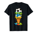 Soccer Volleyball Ice Cream Drip Summer T-Shirt - Custom Art Print Unisex - T-Shirt, Sweatshirt, Hoodie