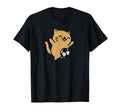 Cat Hobby Ball Sports Soccer Player T-Shirt - Novelty Apparel Unisex - T-Shirt, Sweatshirt, Hoodie