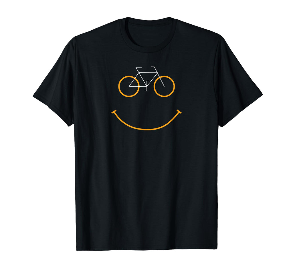 Funny Bicycle Smile Bike Smiling Face T-Shirt - Unique Graphic Unisex - T-Shirt, Sweatshirt, Hoodie