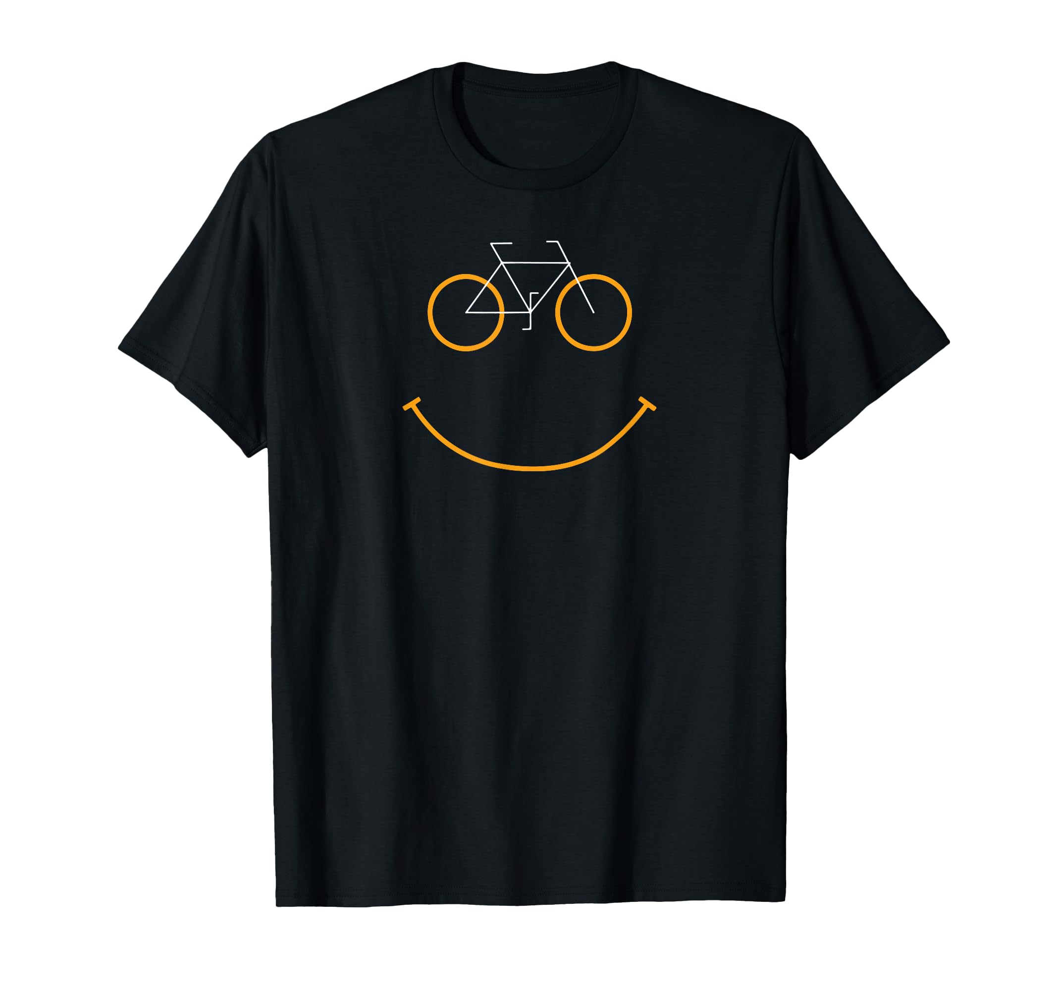 Funny Bicycle Smile Bike Smiling Face T-Shirt - Unique Graphic Unisex - T-Shirt, Sweatshirt, Hoodie