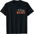 Boy mom with ma mama mommy bruh on back - Adult & Kids T-Shirts, Sweatshirts & Hoodies apparel design preview 1