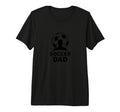 Soccer Dad Silhouette Proud Sports T-Shirt - Minimalist Print Men Women - T-Shirt, Sweatshirt, Hoodie