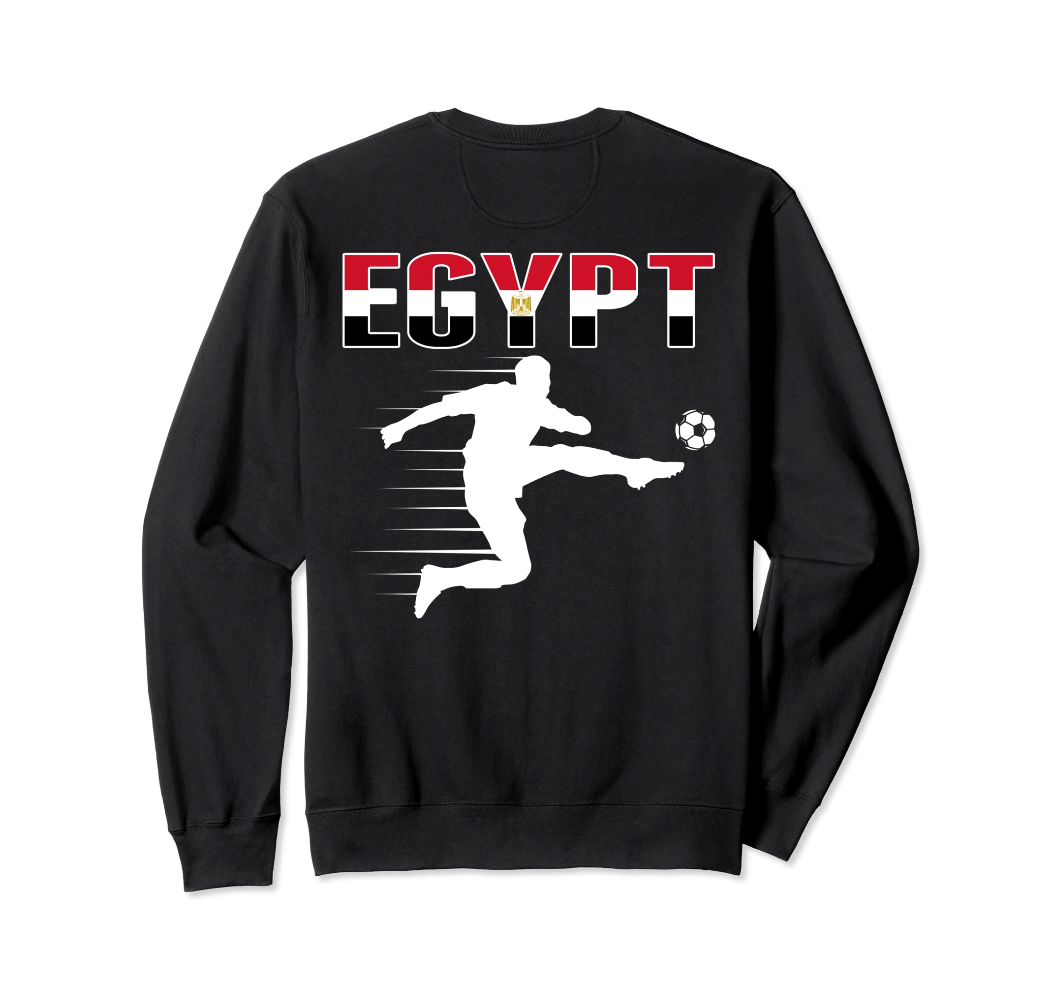 Egypt Soccer Fans Jersey Proud Sweatshirt - Minimalist Print for Adults - T-Shirt, Sweatshirt, Hoodie