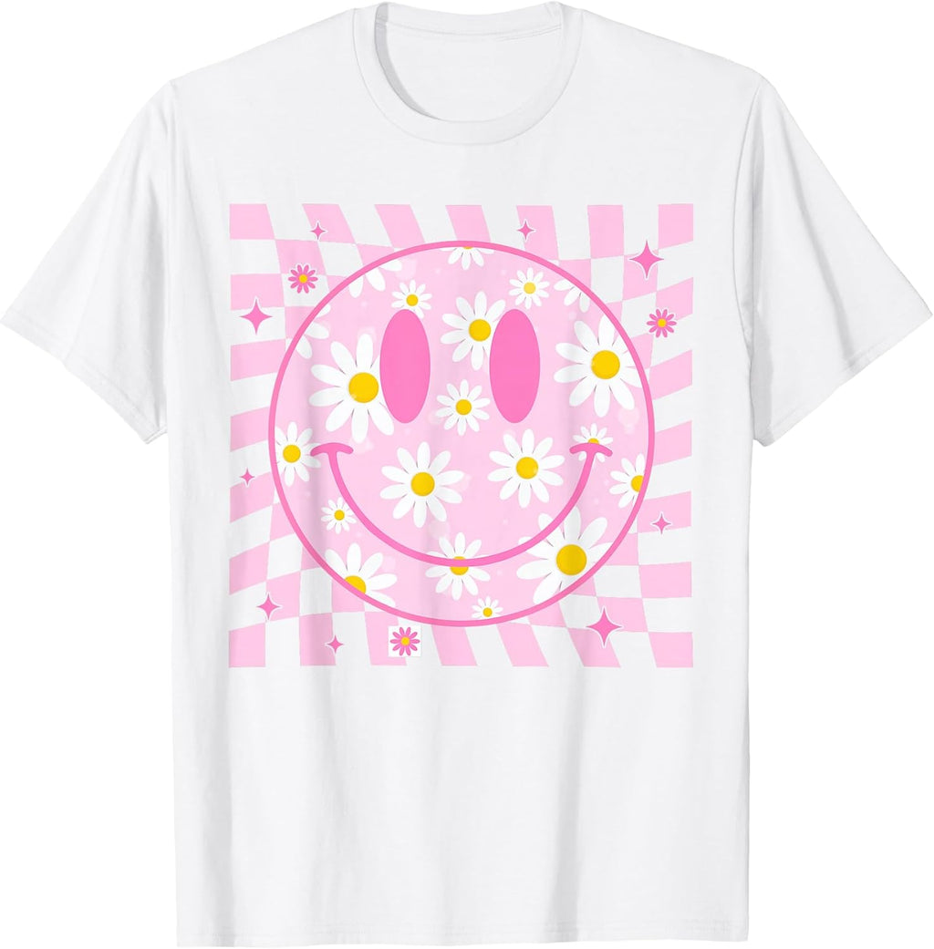 Preppy Aesthetic Smile Face - Adult & Kids T-Shirts, Sweatshirts & Hoodies apparel design preview 1