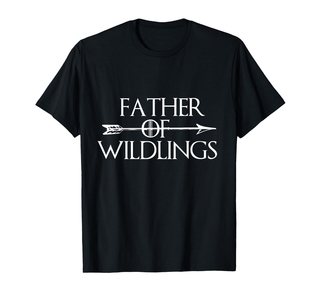 Father Wildlings T Shirts Dad Gift T-Shirt - Custom Art Print for Adults - T-Shirt, Sweatshirt, Hoodie