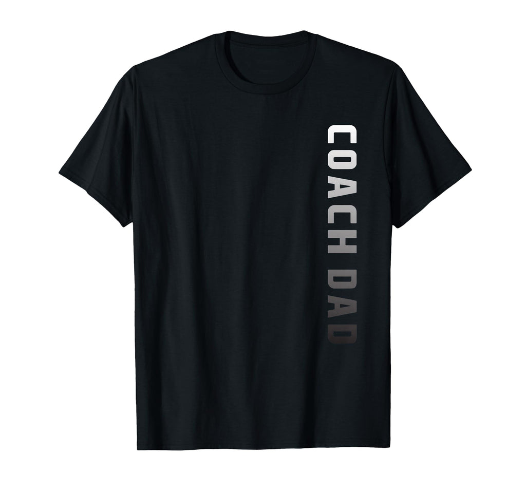 Coach Dad Soccer Football Basketball T-Shirt - Custom Art Print Unisex - T-Shirt, Sweatshirt, Hoodie