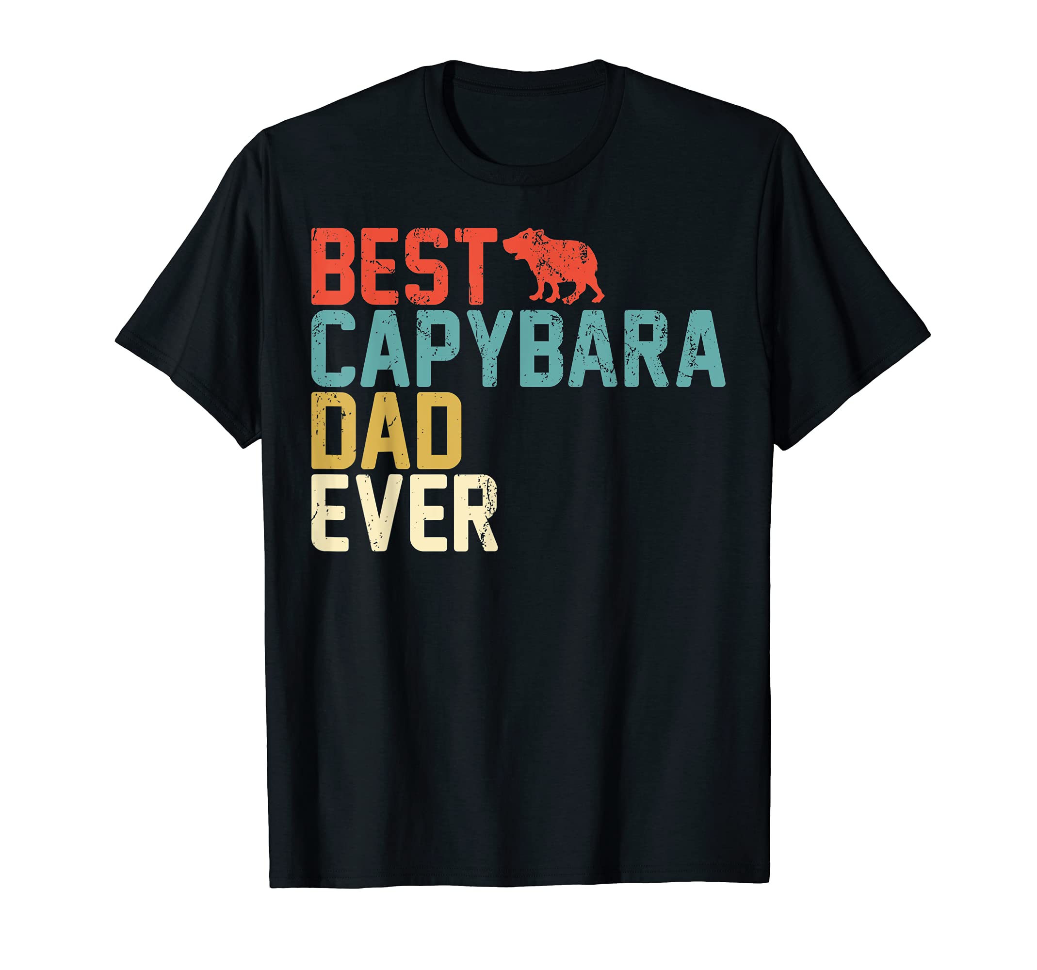 Best Capybara Dad Ever T-Shirt - Unique Graphic for Adults - T-Shirt, Sweatshirt, Hoodie