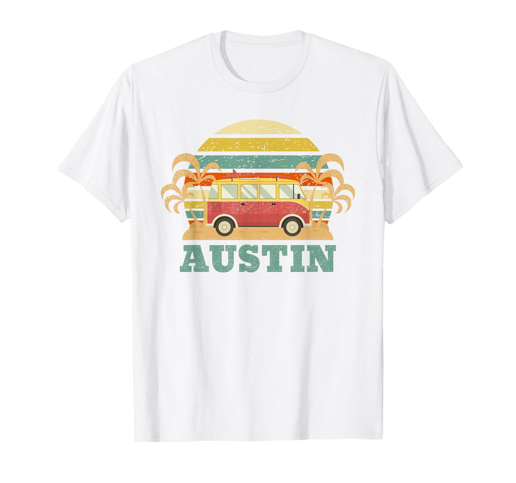 60S 70S Austin Tx T Shirts Blue Small T-Shirt - Graphic Print Men Women - T-Shirt, Sweatshirt, Hoodie