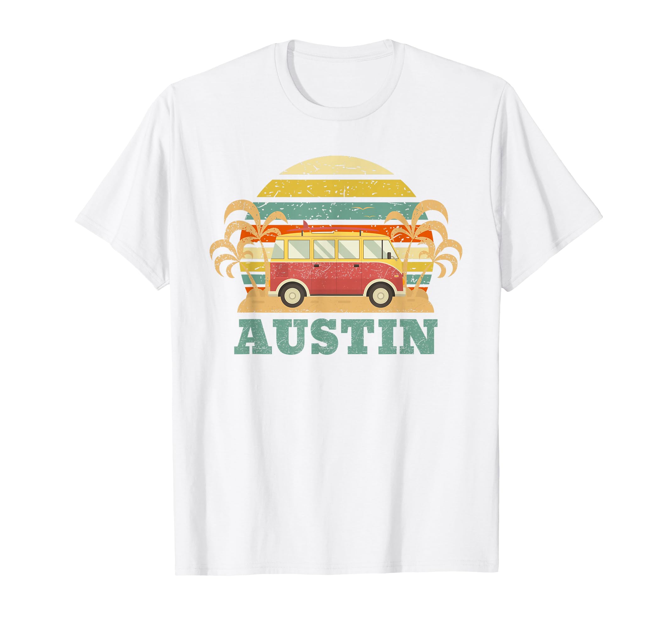 60S 70S Austin Tx T Shirts Blue Small T-Shirt - Graphic Print Men Women - T-Shirt, Sweatshirt, Hoodie