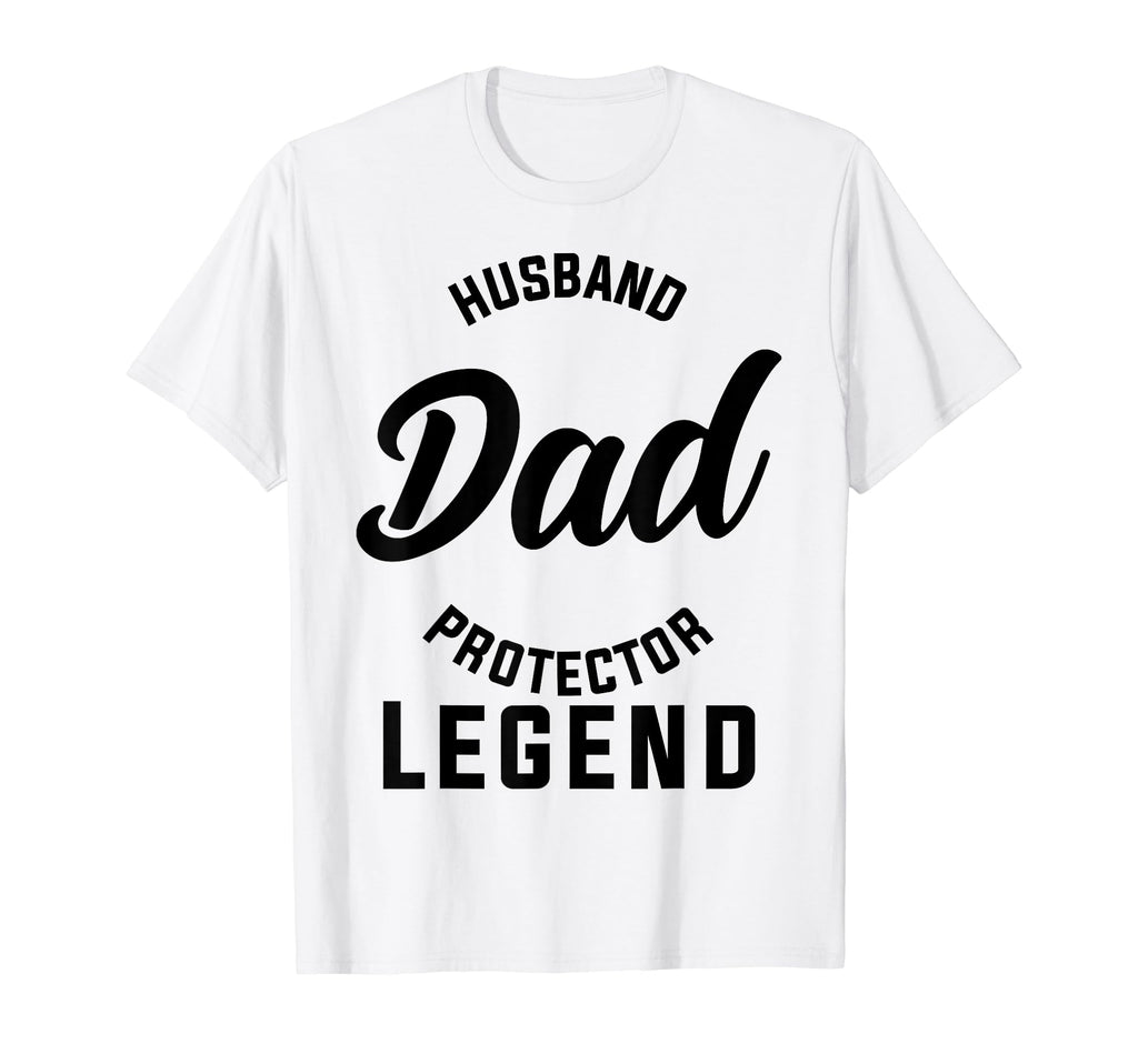 Husband Dad Protector Legend Dad T-Shirt - Custom Art Print for Adults - T-Shirt, Sweatshirt, Hoodie