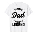 Husband Dad Protector Legend Dad T-Shirt - Custom Art Print for Adults - T-Shirt, Sweatshirt, Hoodie