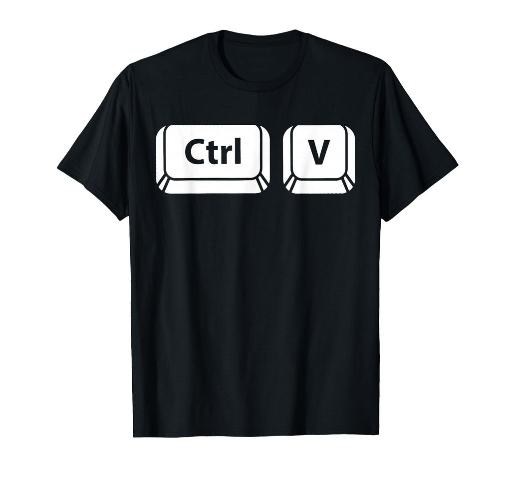 Ctrl V And Ctrl C Set Parents And T-Shirt - Trendy Graphic for Adults - T-Shirt, Sweatshirt, Hoodie