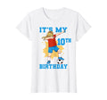 Its My 10Th Birthday Soccer T-Shirt - Fun Novelty Design Men Women - T-Shirt, Sweatshirt, Hoodie