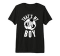 Thats My Soccer Number 44 Tri T-Shirt - Casual Everyday Wear Men Women - T-Shirt, Sweatshirt, Hoodie