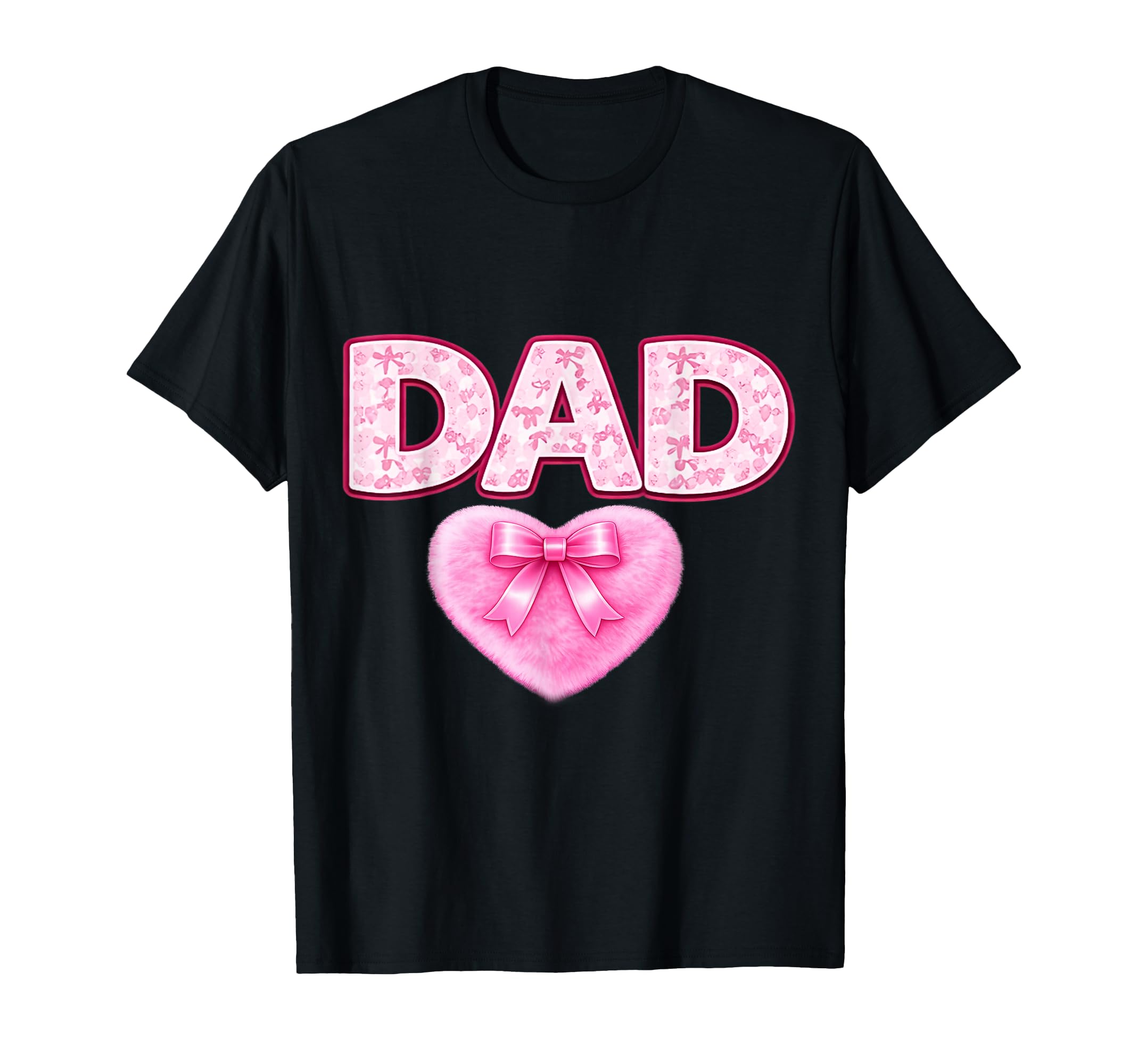 Dad Birthday Coquette Bow Party T-Shirt - Casual Everyday Wear for Adults - T-Shirt, Sweatshirt, Hoodie