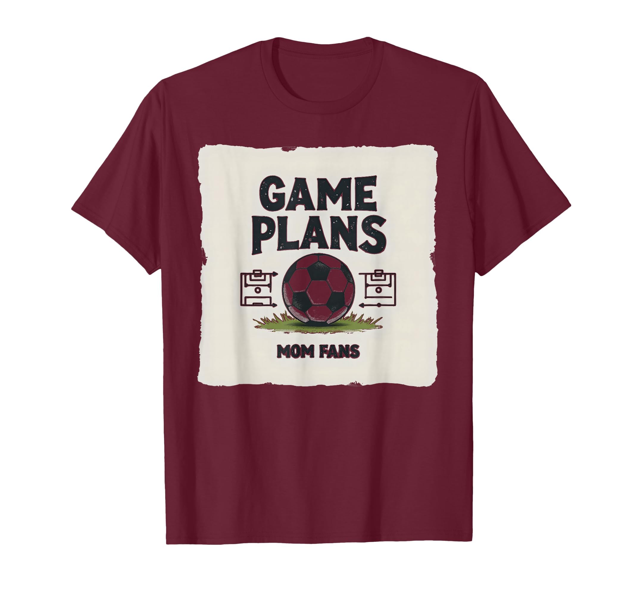 Game Plans Mom Fans Soccer Mom T-Shirt - Novelty Apparel for Adults - T-Shirt, Sweatshirt, Hoodie