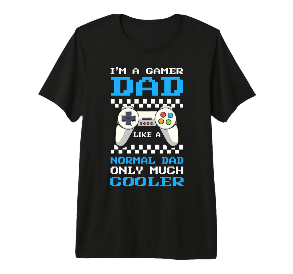 Funny Parenthood Quotes Gamer Dad Tri Blend T-Shirt - Trendy Graphic Unisex - T-Shirt, Sweatshirt, Hoodie