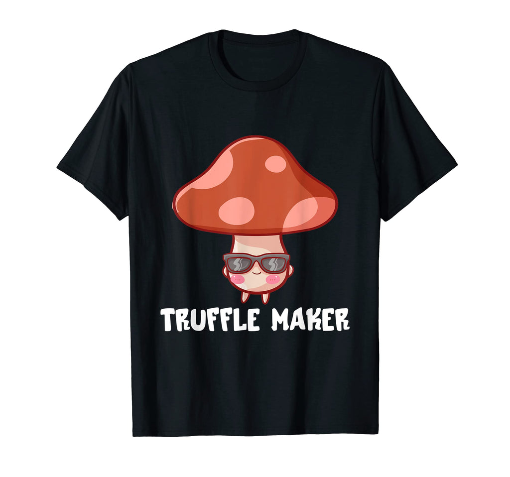 Truffle Maker Fungi Funny Mushroom T-Shirt - Minimalist Print for Adults - T-Shirt, Sweatshirt, Hoodie