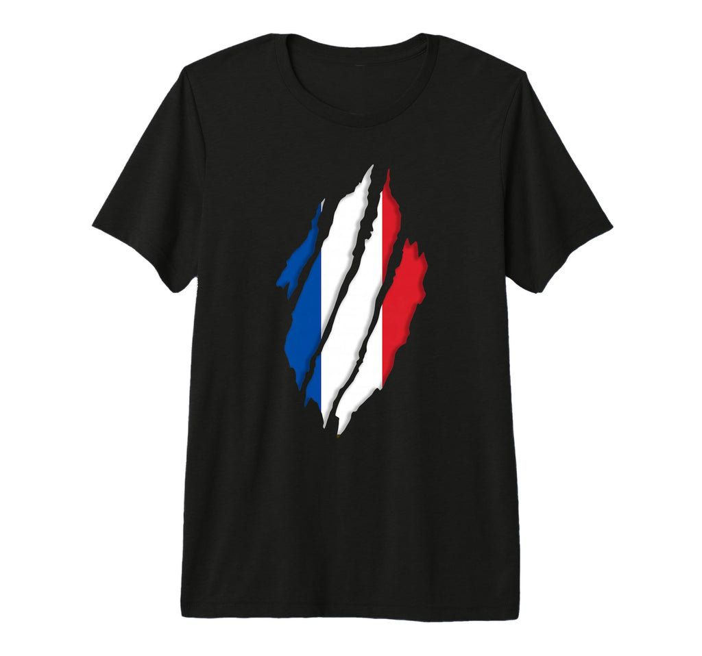 Retro10 France Soccer French Flag Fan T-Shirt - Custom Art Print Men Women - T-Shirt, Sweatshirt, Hoodie
